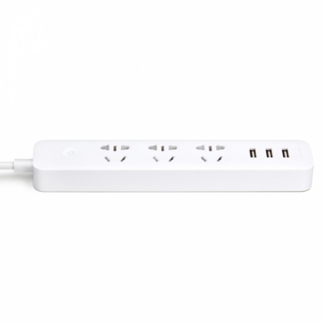 KingMi Power Strip with WiFi 3 Sockets /3 USB White