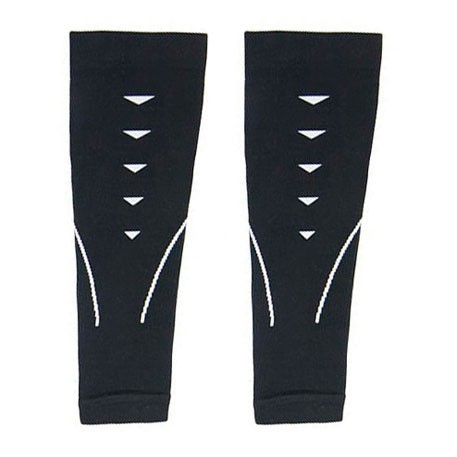 Mitown Sports Calf Compression Sleeves Black (M)