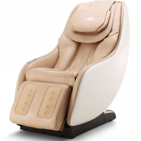Momoda Smart Relaxing Massage Chair Beige Leather