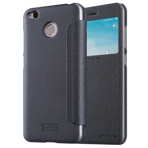 Nillkin Sparkle Leather Case for Xiaomi Redmi 4X Gray