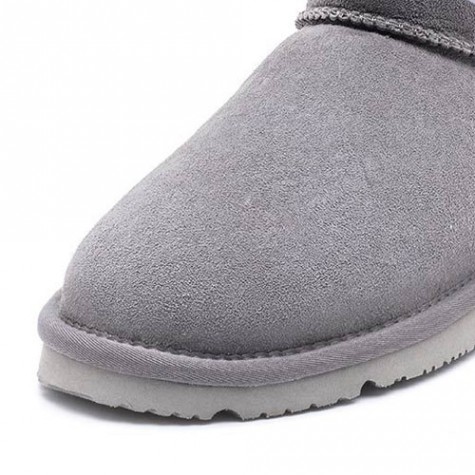 UREVO Casual Wool Boots Gray 40