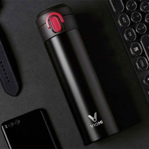 Viomi Portable Thermos Stainless Steel Vacuum Cup Black