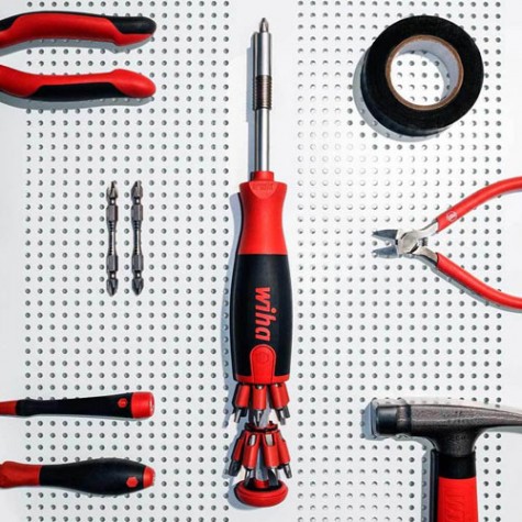 Wiha 26-in-1 Screwdriver with Bit Magazine LiftUp