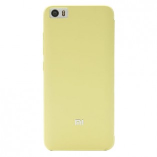 Xiaomi MI 5 Leather Flip Case Yellow