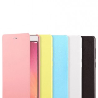 Xiaomi Redmi 3 Leather Flip Case Yellow