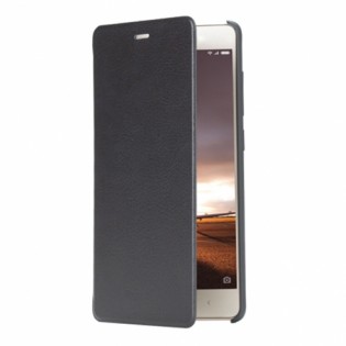 Xiaomi Redmi 3 Pro / 3S Leather Flip Case Black