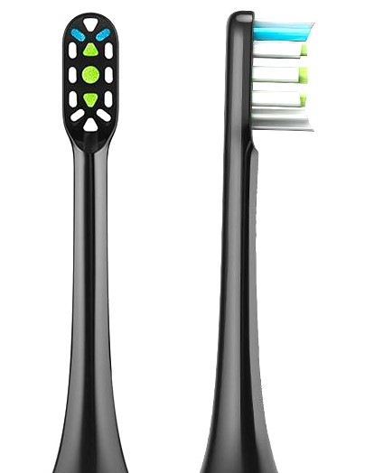 soocas X3 Clean Replacement Toothbrush Head (2 pcs. set) Black