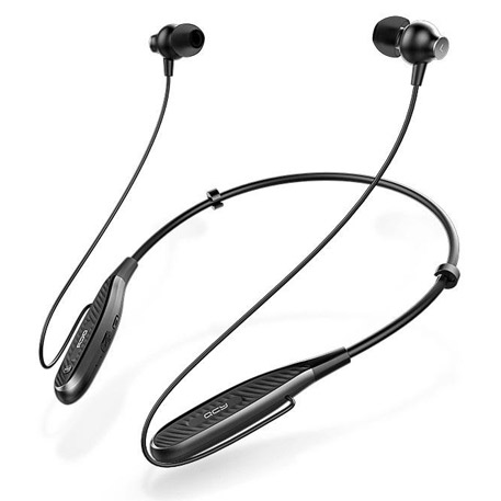 QCY QY25 Sports Wireless Bluetooth In-Ear Headphones Black