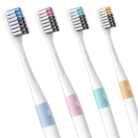 Doctor B Bass Method Toothbrush Pink