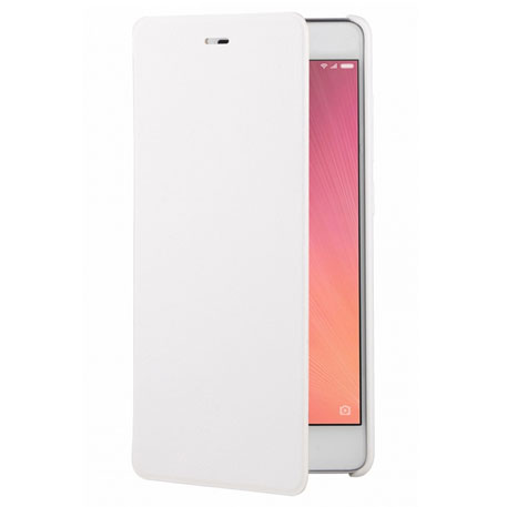 Xiaomi Redmi 3 Leather Flip Case White