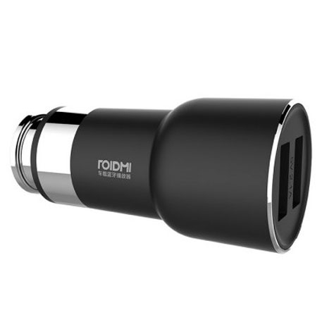 RoidMi 5 in 1 Music Bluetooth Car Charger 2S Smart Drive BFQ02RM Black