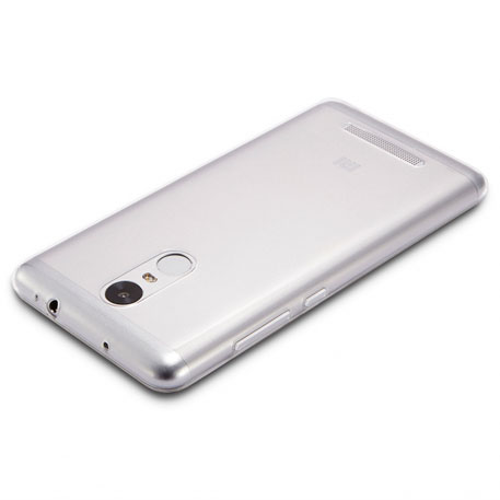 Xiaomi Redmi Note 3 Silicone Protective Case Transparent White