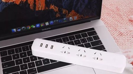 Full Kit with KingMi Power Strip: 3 Universal Sockets, 3 USB-Ports and Wi-Fi!(Photo Review!)