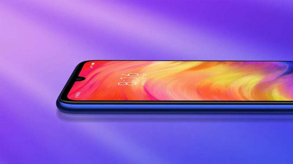 Redmi Note 7 muesca gota de agua