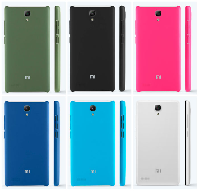 6 colors for model Redmi Note 4G LTE