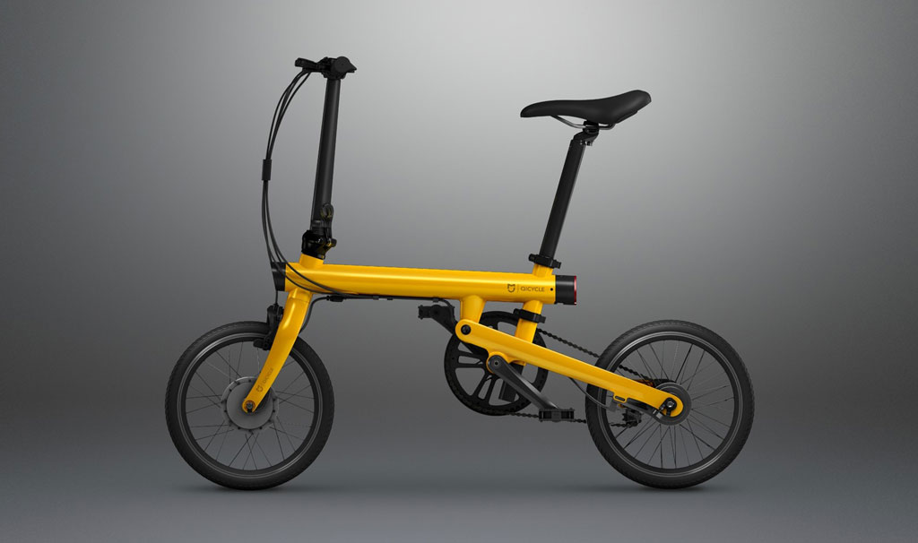 xiaomi mi qicycle electric folding bike